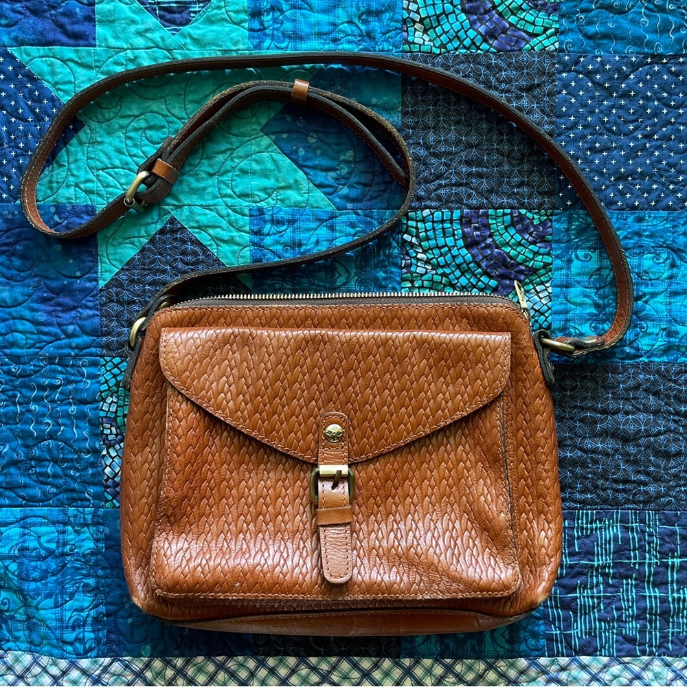 Patricia Nash Avellino Brown Purse